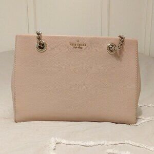Kate Spade soft pink handbag - silver hardware